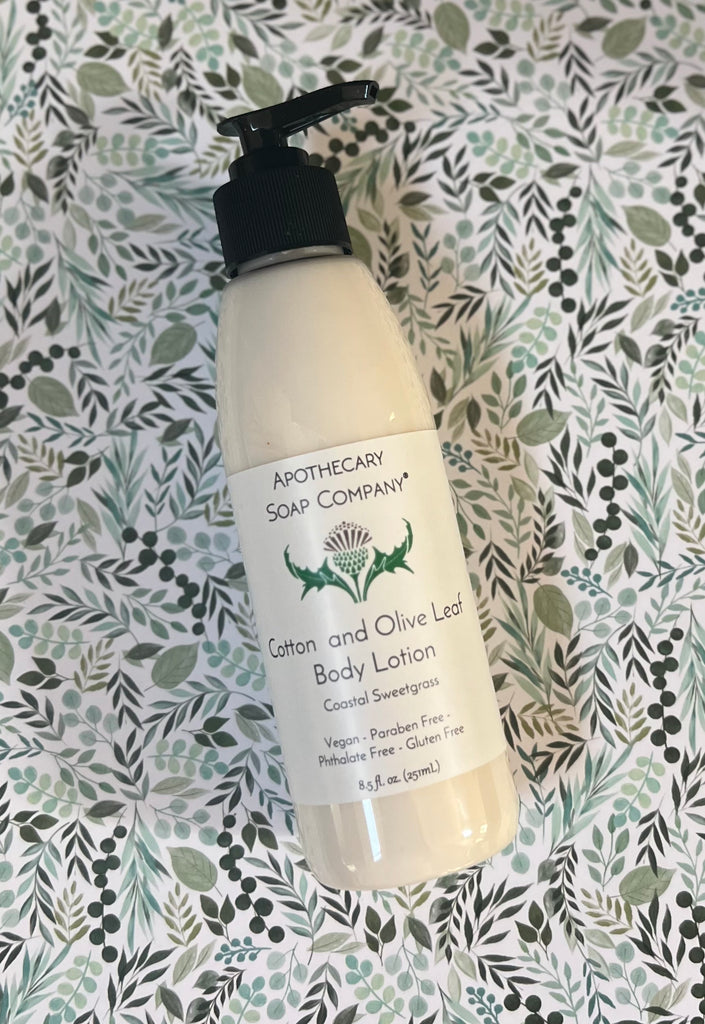 Olive Leaf and Cotton Lotion