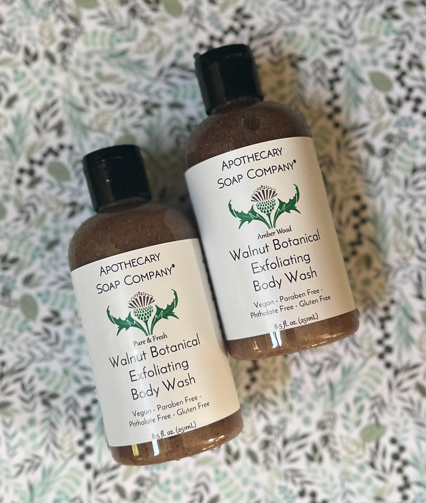 Walnut Botanical Exfoliating Body Wash