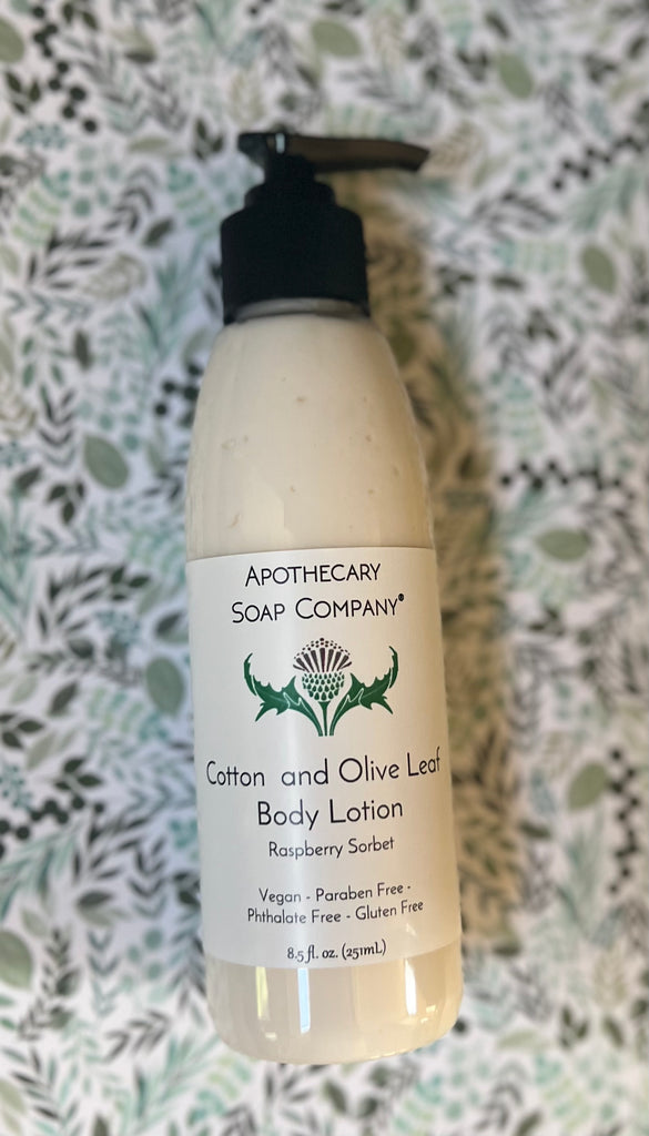 Olive Leaf and Cotton Lotion
